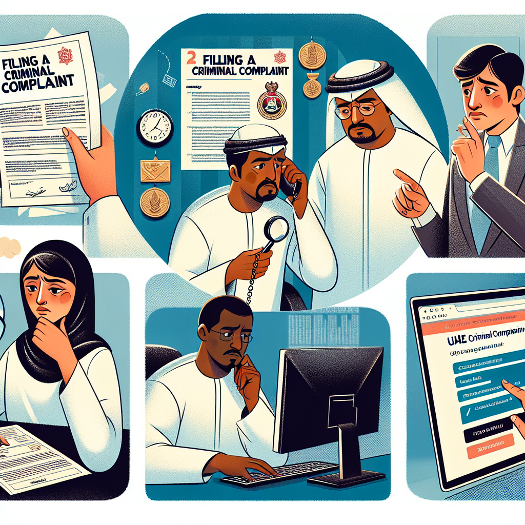 How to File a Criminal Complaint in the UAE: A Step-by-Step Guide