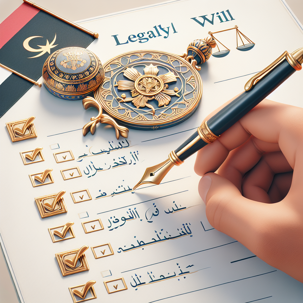 How to Write a Legally Valid Will in the UAE: Key Steps and Requirements