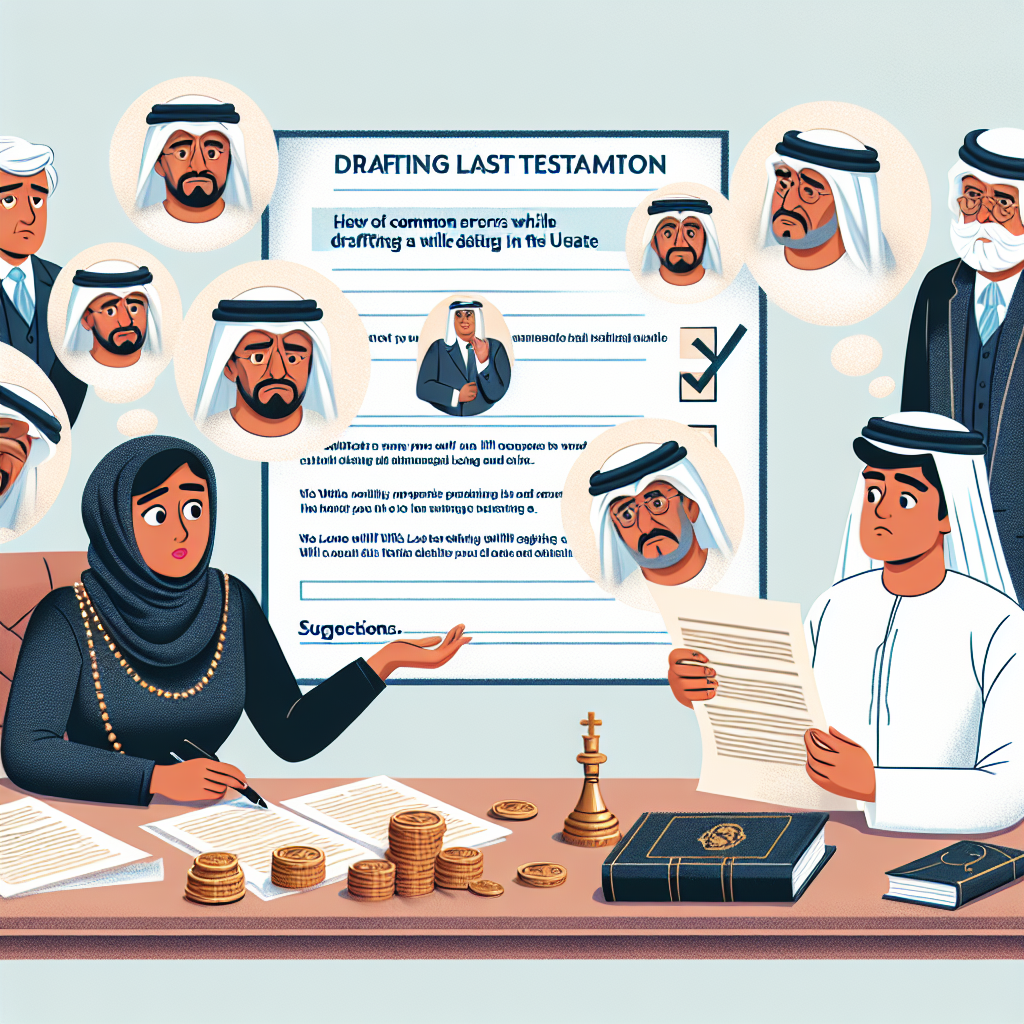 Top Mistakes to Avoid When Writing a Will in the UAE: Expert Legal Tips