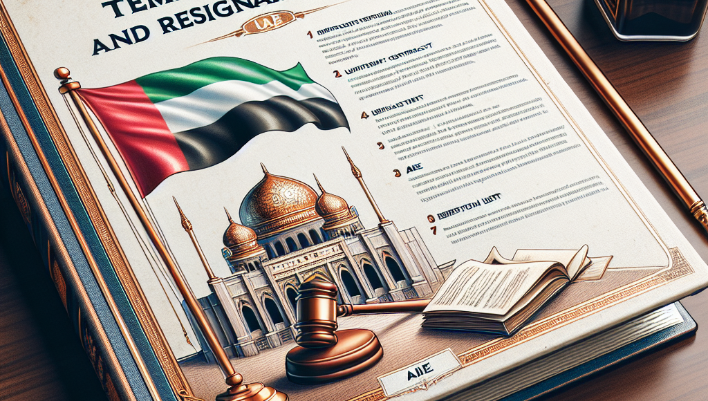 Understanding Termination and Resignation Laws in the UAE: A Legal Guide